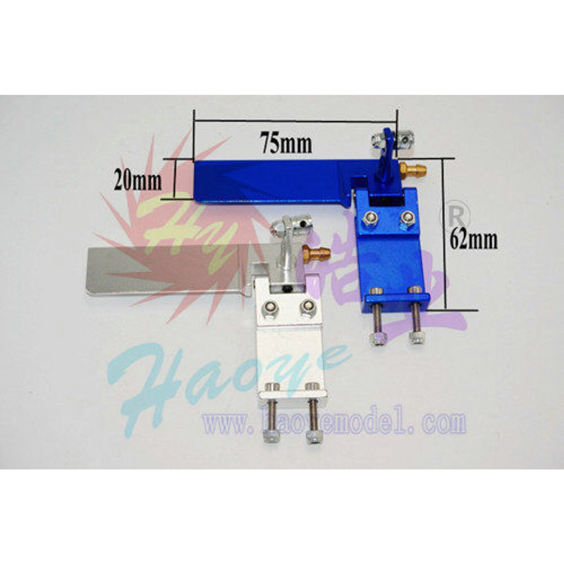 HY038-05301 CNC Aluminum Boat Rudder with Water Pick-up