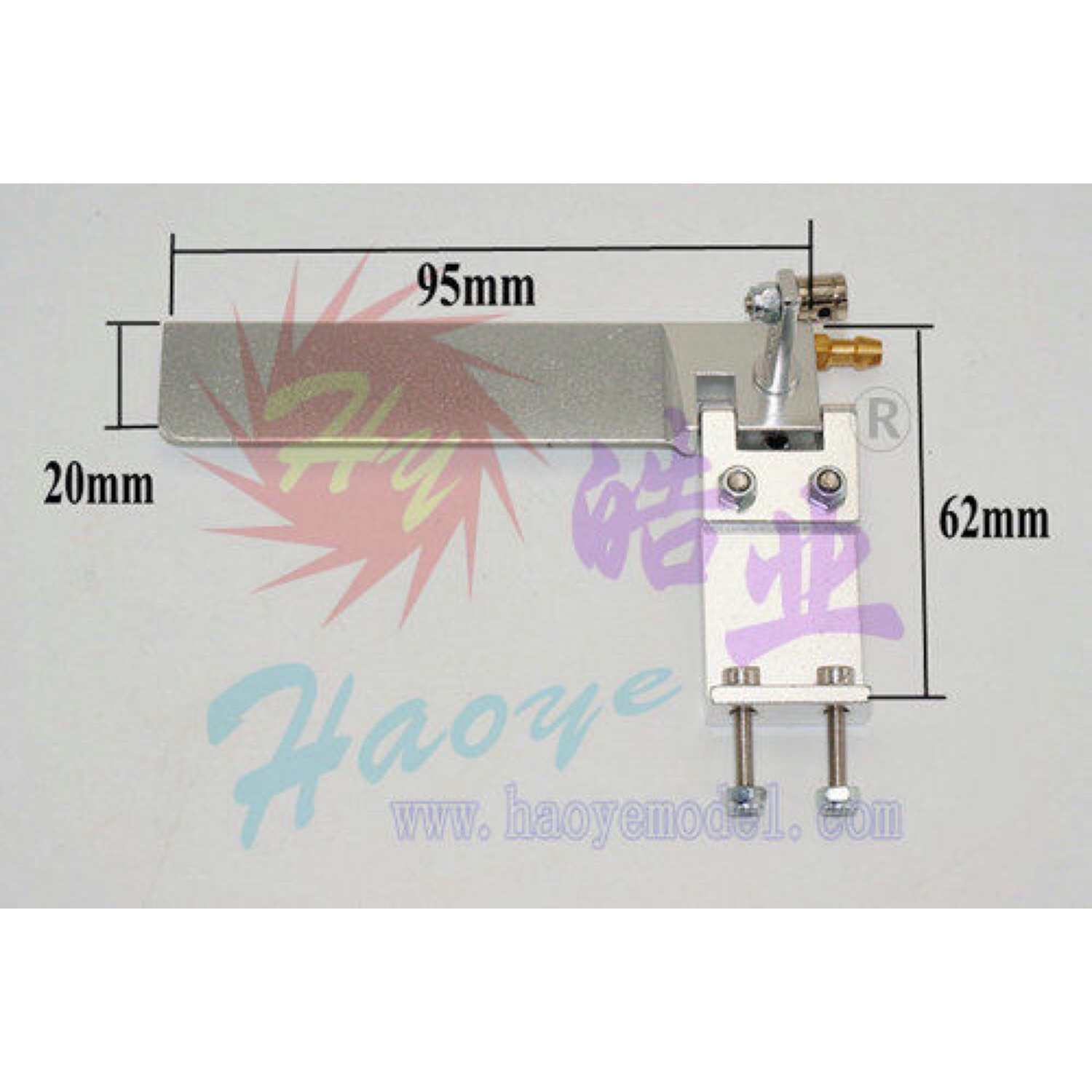 HY038-05302 船用95mm铝合金吸水方向舵/吸水舵
