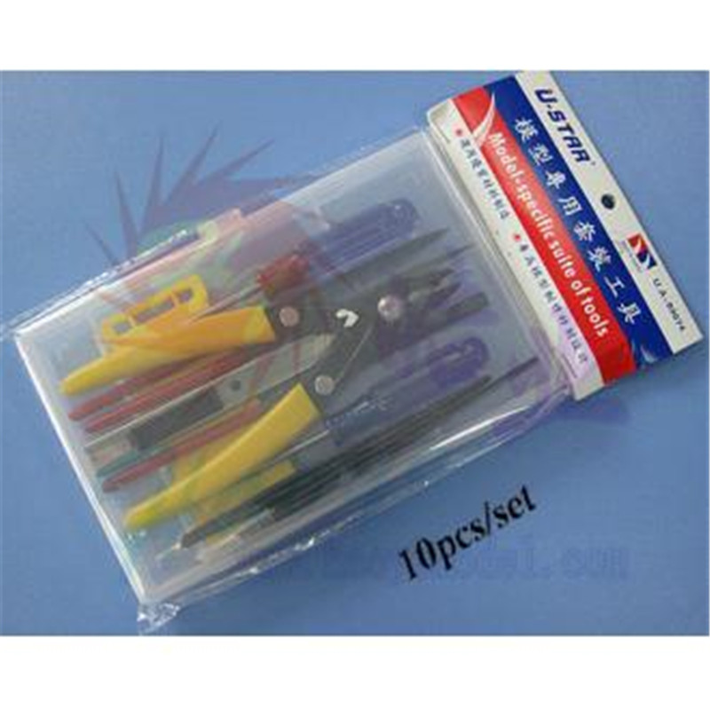TW001-01224  模型专用工具套装(10件套)