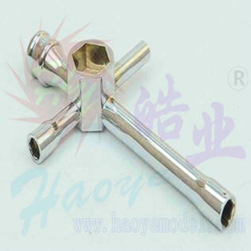 HY013-02211  金属大十字扳手六角套筒