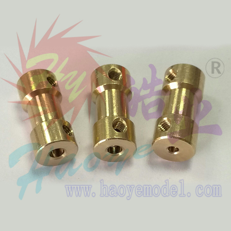 HY038-05701~05 Brass  Shaft Coupling  Coupler  Motor Transmission Connector