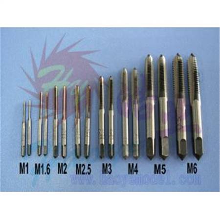 HY016-03711~03715  公制丝功(手铰)粗细牙各一支