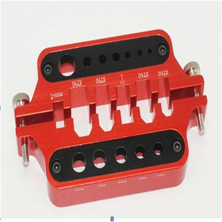 HY021-02303  Alu Soldering Mount for RC connectors/Clamp