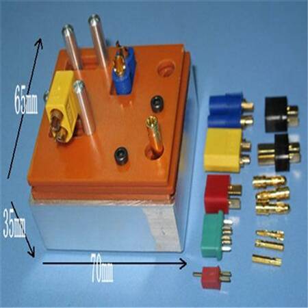 HY021-02302  Alu Soldering Mount for RC connectors/Clamp