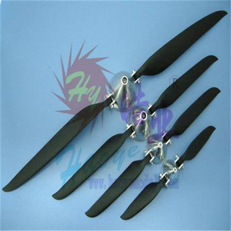 HY025-02501~02513  New Folding Propeller (Alu Adapters) Colour:black
