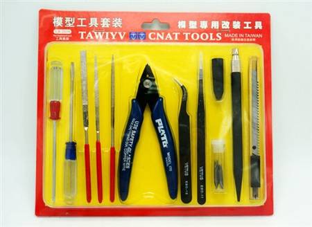 TW001-01226A  Model tool sets(11pcs/set)