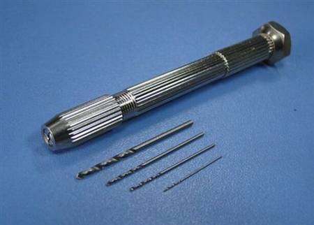 TW001-01278  Model Hand Drill (4pcs drills)