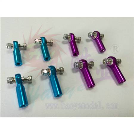 HY037-05105~08 车用金属正反球头扣+螺丝螺母