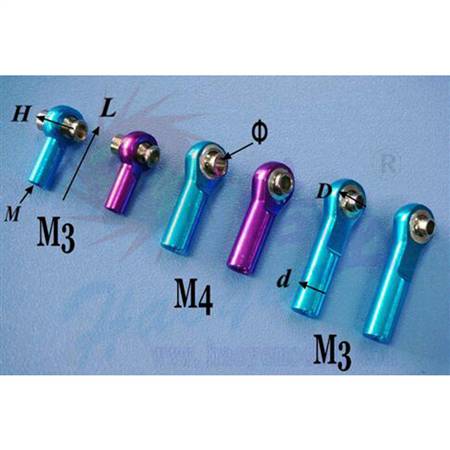 HY037-05205~08 车用金属正反牙球头扣