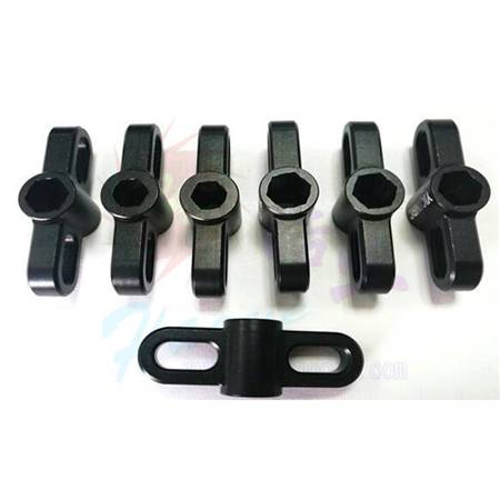 HY013A-06902  CNC7075硬铝多用螺母快拆扳手