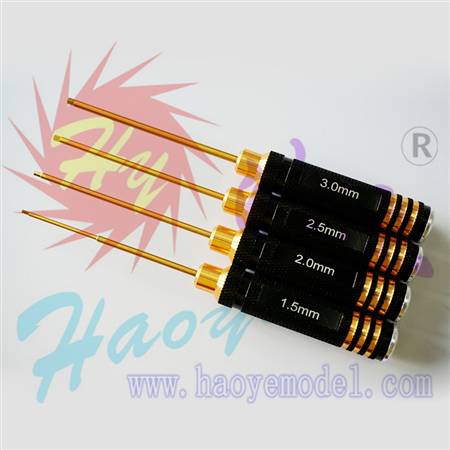 HY013-03101M  铝合金内六角套批（镀钛金）