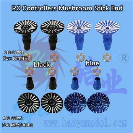 HY016-03004A~05B  RC Controllers Mushroom Stick End