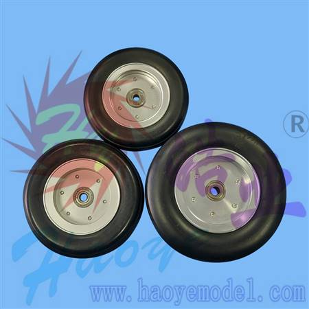 HY006-04701~04703   CNC带轴承铝芯橡胶轮