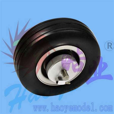 HY006-04501~04502   CNC 铝芯橡胶刹车轮/像真橡胶轮