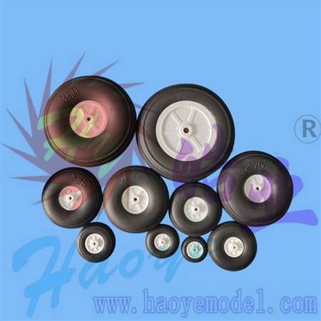 HY006-03601~03615  Ultra Light and High Flexibility Rubber PU Wheel (Plastic hub)