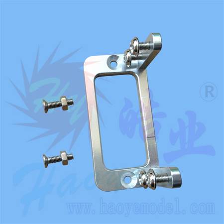 HY013A-06501  CNC铝合金标准3003尺寸舵机架 单舵机架